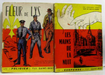 Le mains de la nuit + fleur de Lys - volumes n°1 et n°2 série faits divers police