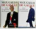 De Gaulle - complet en 4 tomes: 1: L'appel du destin + 2: La solitude du combattant + 3: Le premier des Français + 4: La statue du Commandeur. Gallo