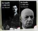 De Gaulle - deux volumes: tome I: 1890-1945 + tome II: 1946-1970. Roussel