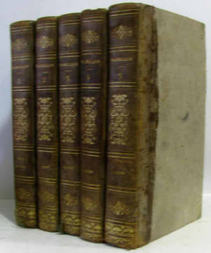 Oeuvres choisies de Massilon - tome un à cinq: 1: Petit carême de Massillion + 2:Sermons pour l'avent + 3: Sermons pour le Carême (tome premier) + 4: ...