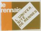 Le rennais - l'université de Rennes n°57 janvier 1976. Collectif