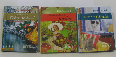 Bonheur de chats bonheur dans le jardin bonheur des fêtes de noel (lot de trois livres). Gastaldi Jean