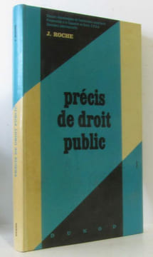 Précis de droit public.(2e édition). Roche