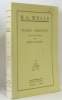 Pages choisies (pr&eacute;face Henry D. Davray). Wells