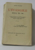 L'évangile règle de vie. Letousey André