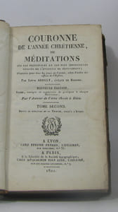 Couronne de l'année chrétienne ou méditations tome second