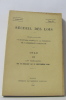 Recueil des lois tome IV 1949 Lois promulguées du 13 juillet au 31 décembre 1949. Secrétaire Général De La Présidence De L'assemblée Nationale