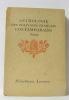 Anthologie des écrivains français contemporains. Gauthier-frères (publiée Sous La Direction)