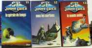 29 romans de science fiction série Jimmy Guieu (voir descriptif complet) dont: Les monstres du neant - réseau dinosaure + la spirale du temps + nous ...