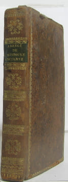 Abrégé de l'histoire ancienne en particulier de l'histoire grecque suivi d'un abrégé de la fable à l'usage des élèves de l'école royale militaire. ...