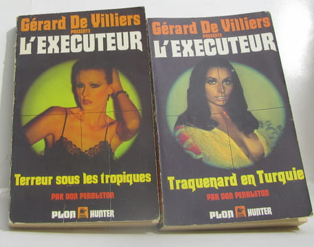 Terreur sous les tropiques - traquenard en turquie ( lot de 2 l'exécuteurs). Pendleton Don