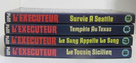 L'exécuteur n°16 17 18 21 : Survie à Seattle - tempête au texas - le sang appelle le sang - le tocsin sicilien. Pendleton Don Villiers Gérard De