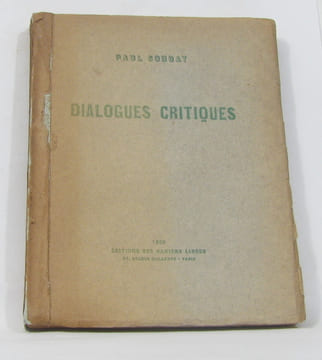 Dialogues critiques. Souday Paul