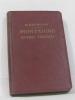 Oeuvres choisis. Montaigne