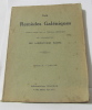 Les remèdes galéniques - Fascicule IX - juillet 1927. Collectif
