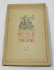 Revue d'histoire du théâtre tome I-II 1948. Collectif