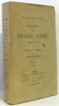 Fragments d'un journal intime précédé d'une étude par Edmond Scherer (13e édition) Tome II. Amiel Henri Fréderic