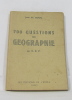 700 questions de géographie au c.e.p. Le Gouil Jean