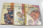 Lot de 3 livres - Les chevauchées de lagardère - la jeunesse du bossu - le bossu. Paul Féval Fils