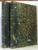 Le magasin pittoresque - 1884 série II tome deuxième et 1885 série II tome troisième (année complète par volume). Charton Edouard (sous La Direction ...