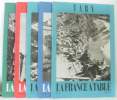 La France &agrave; table ensemble de 5 num&eacute;ros cons&eacute;cutifs n&deg;149-150-151-152-153 (voir descriptif). Collectif