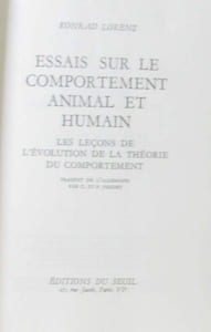 Essais sur le comportement animal et humain. Les leçons de l'évolution de la théorie du comportement