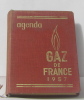 Agenda gaz de france 1957. Anonyme