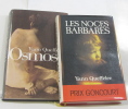 Lot de deux livres Les noces Barbares - osmose. Queffélec Yann