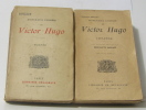 Poésie - théatre (Morceaux choisis de ... lot de 2 livres). Hugo Victor