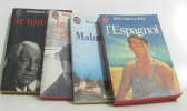 Lot de 4 livres Le tonnerre de dieu - le voyage du père - malataverne - l'espagnol. Clavel Bernard