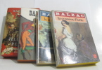 Lot de 4 livres Illusions perdues - les chouans - le cousin pons - la cousine bette. Balzac