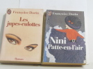 Lot de 2 livres Nini Patte-En-l'Air - les jupes-culottes. Dorin  Francoise Dorin
