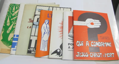 Lot de 8 livres - Le dit de la Roche aux Fées - mémoires d'un donjon - la galère - une croix immortelles - l'annonce double faite à marie - lève-toi et marche - qui a condamné jésus christ à mort - porte ouverte à jésus-christ