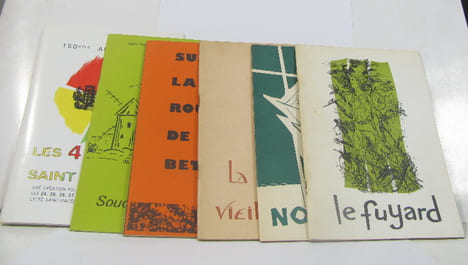 (Lot de 6 livres) Les 4 saisons de saint vincent + soudain une alouette... + sur la route de bethleem + la vieille tour + terre nouvelle+le fuyard. ...