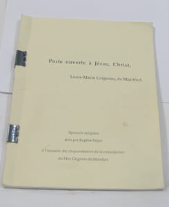 Porte ouverte à Jésus Christ