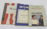 (Lot de trois livres )Horace - rodogune - nicomède. Corneille