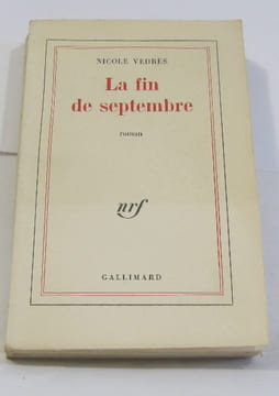 La fin de septembre. Vedrès Nicole