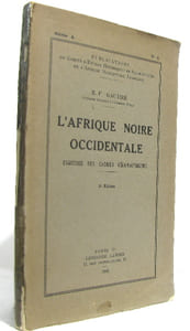 L'afrique noire occidentale esquisse des cadres géographiques