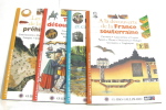 (Lot de 4 livres : La france secrète et mystérieuse) A la découverte de la France souterraine - richesses et caprices de l'eau - tours et détours de ...