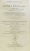 Nouveau dictionnaire de la langue française enrichi d'exemples tirés des meilleurs écrivains des deux derniers siècles10e édition. Chapsal Noë