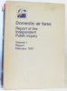 The opération of airlines + Dictionnaire des techniques aérospatiales + Domestic air fares report of the independant public inquiry Volume 1 (1981) + ...