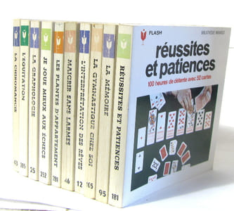 (Lot de 10 livres) La chiromancie - l'équitation - la graphologie - je joue mieux aux échecs - les plantes d'appartements - maigrir sans larmes - l'interprétation des rêves - la gymnastique chez soi - comment entretenir et développer la mémoire - réussite