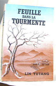 Feuille dans la tourmente