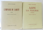 L'impasse du Laquet + Aspe la fleurie --- 2 romans. Frossard