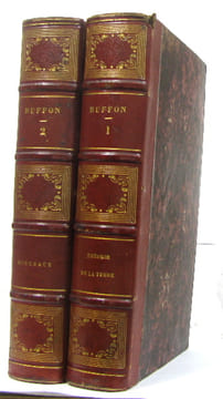 Oeuvres complètes tome I et II (IThéorie de la terre / II Minéraux ) mises en ordre et précédées d'une notice historique par m.a. richard suivies de ...