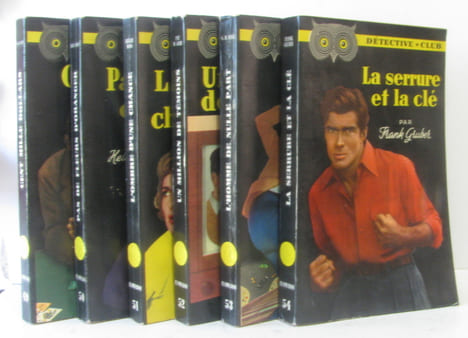 6 romans policiers coll. détective club du n°49 au 54: Cent mille dollars; Pas de fleurs d'oranger L'ombre d'une chance Un million de témoins L'homme ...