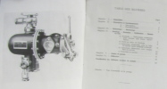 Pompe autorégulatrice type IV AM - notice technique (alimentation des moteurs à explosion). Martin Moulet Et Cie