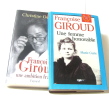 (Lot de 2 livres) Françoise Giroud une ambition française - une femme honorable Marie Curie. Giroud Françoise Ockrent Christine