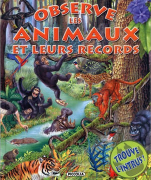 Observe les animaux et leurs records. Arredondo Francisco