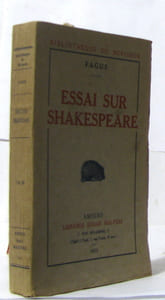 Essai sur shakespeare